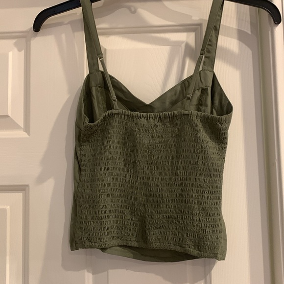 Abercrombie & Fitch green tank top - Picture 2 of 3